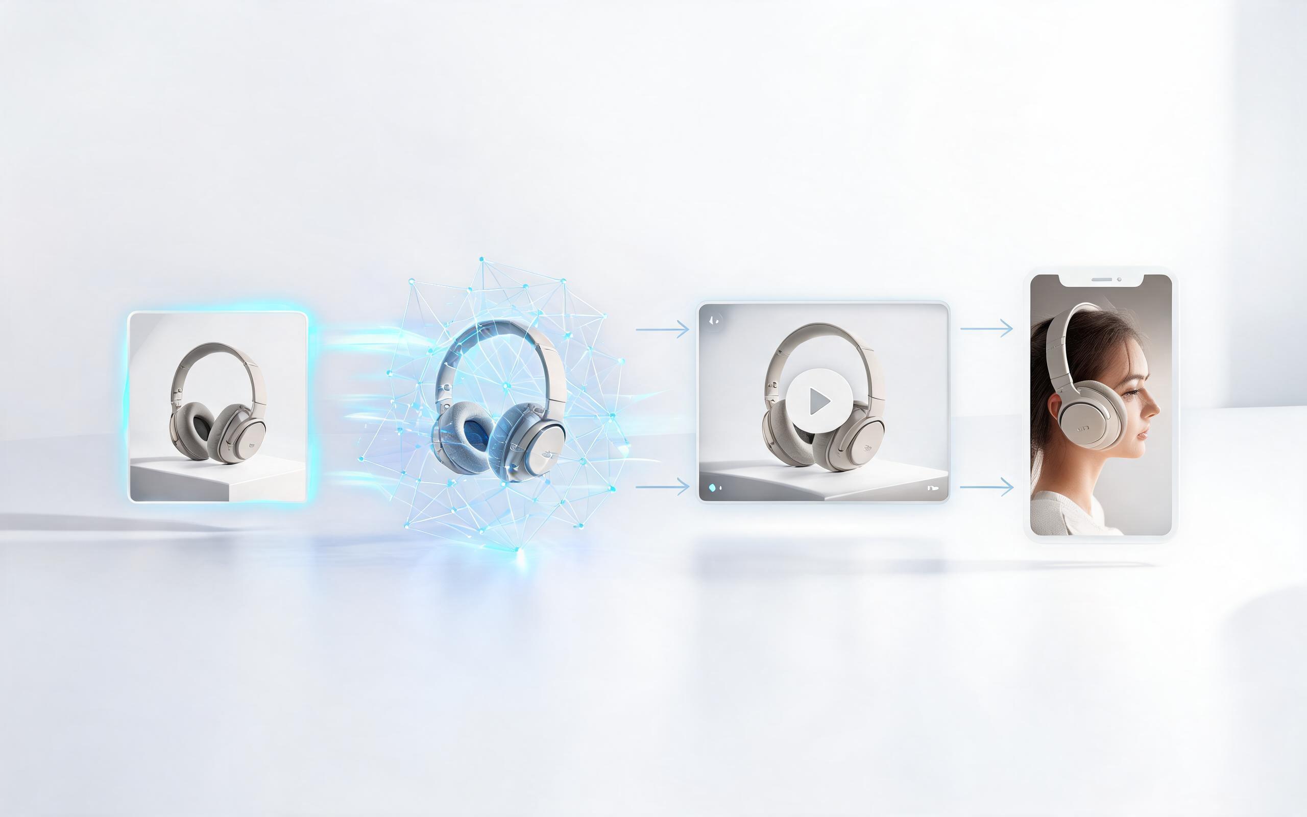 Vidéo de démonstration de produit IA