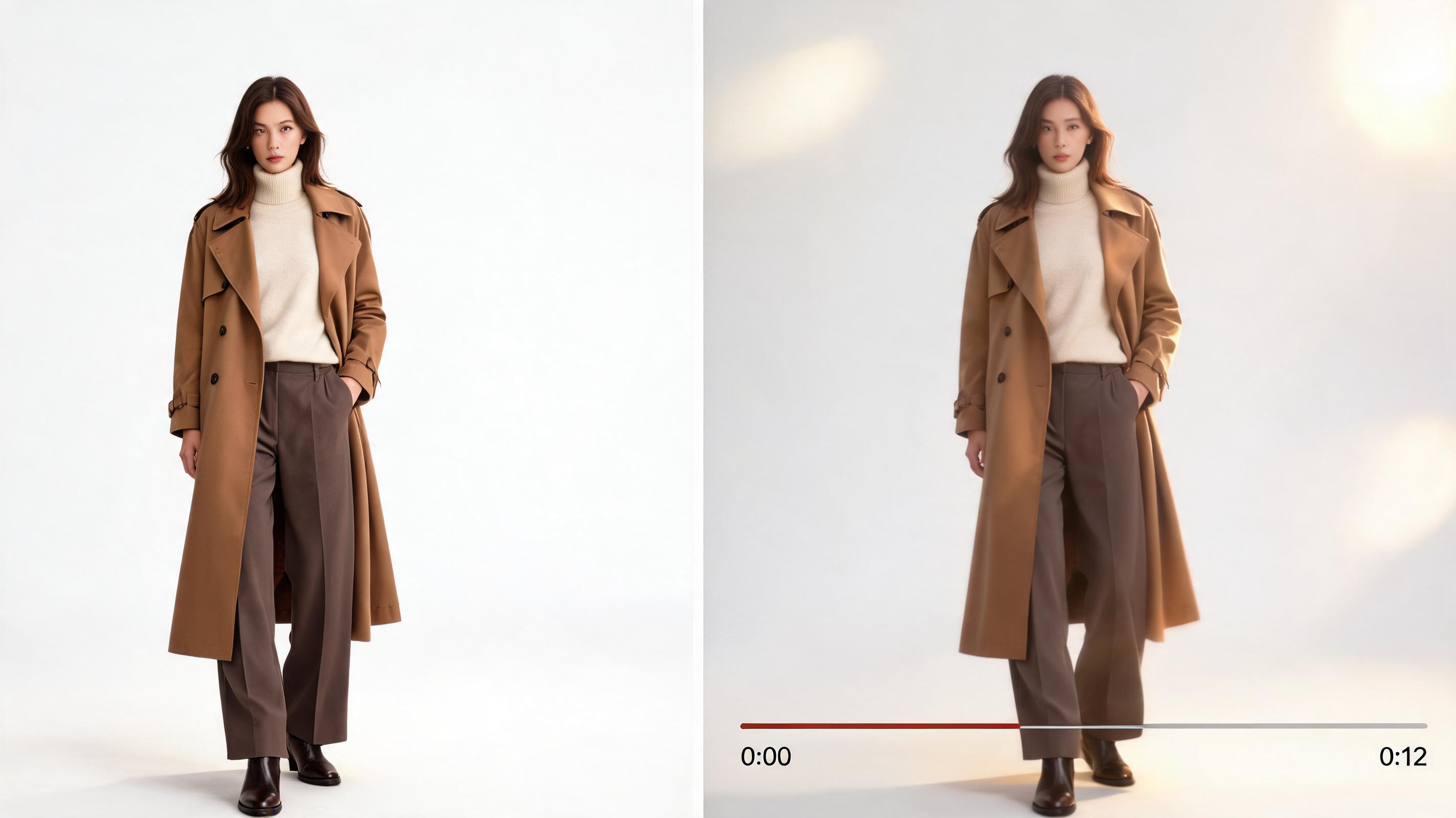 Vidéo de lookbook mode