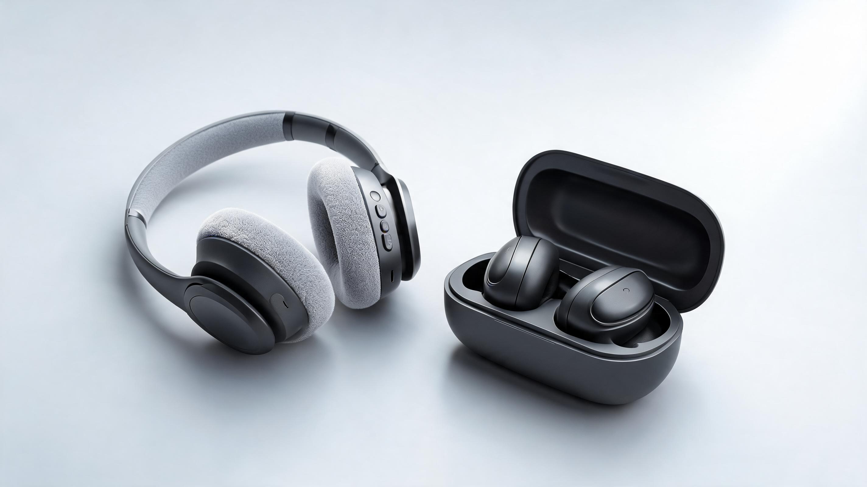 Vidéo publicitaire de casques sans fil