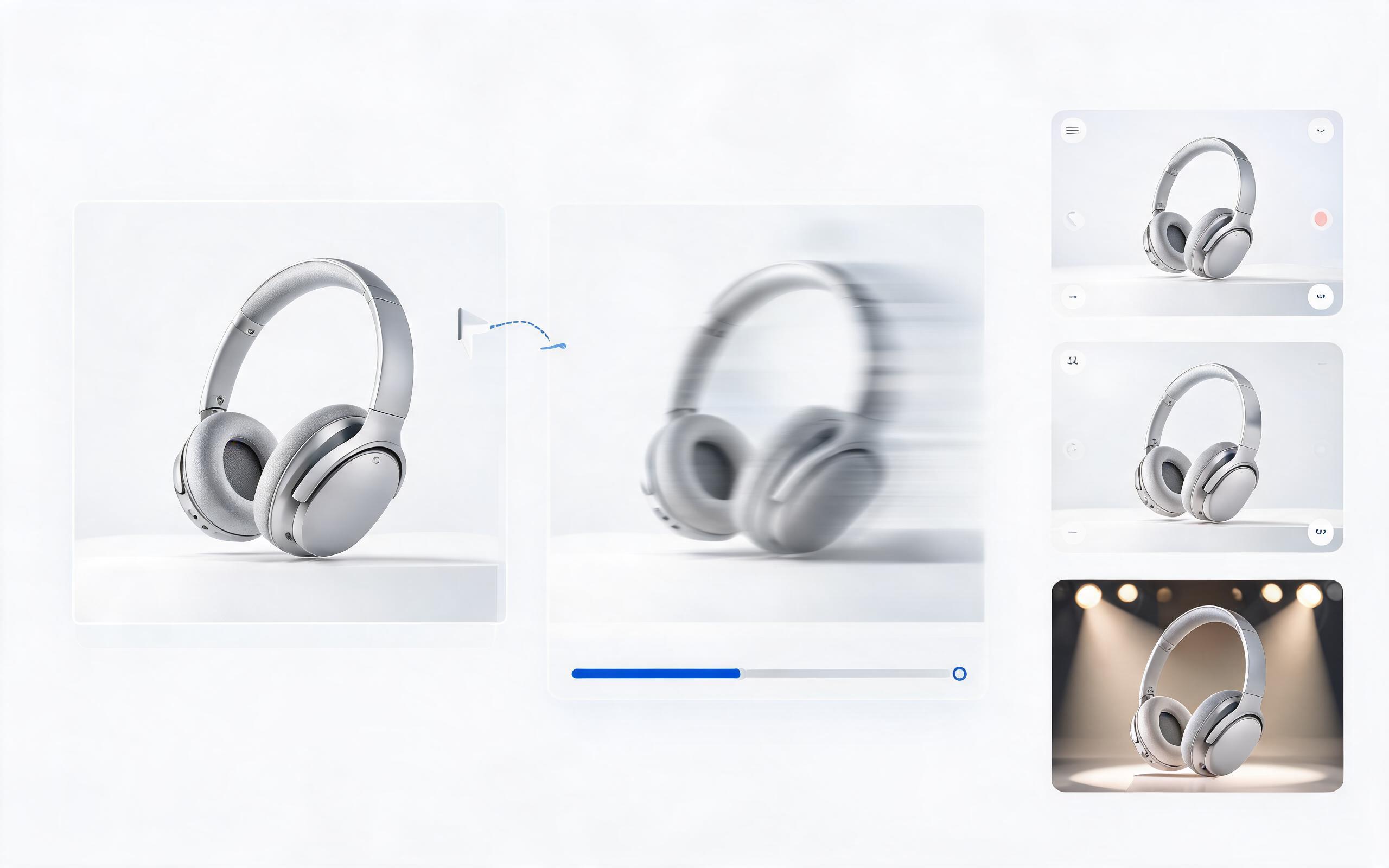 Vidéo de produit AI à partir d'image
