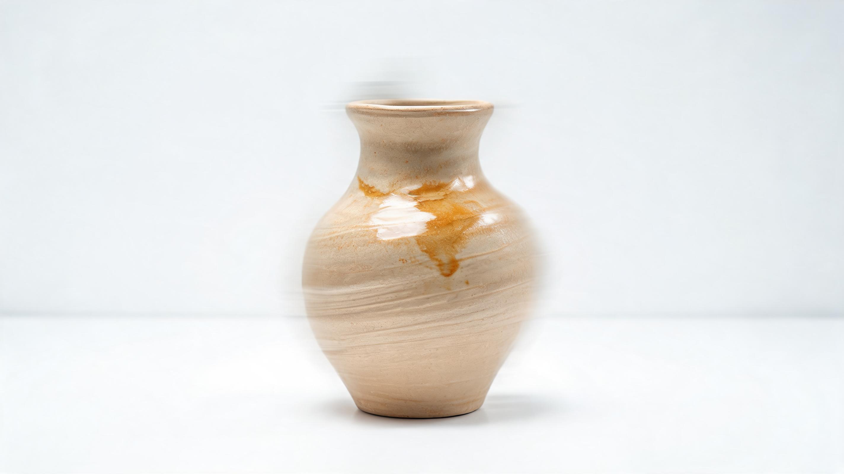 Loop de Vaso de Cerâmica Feito à Mão