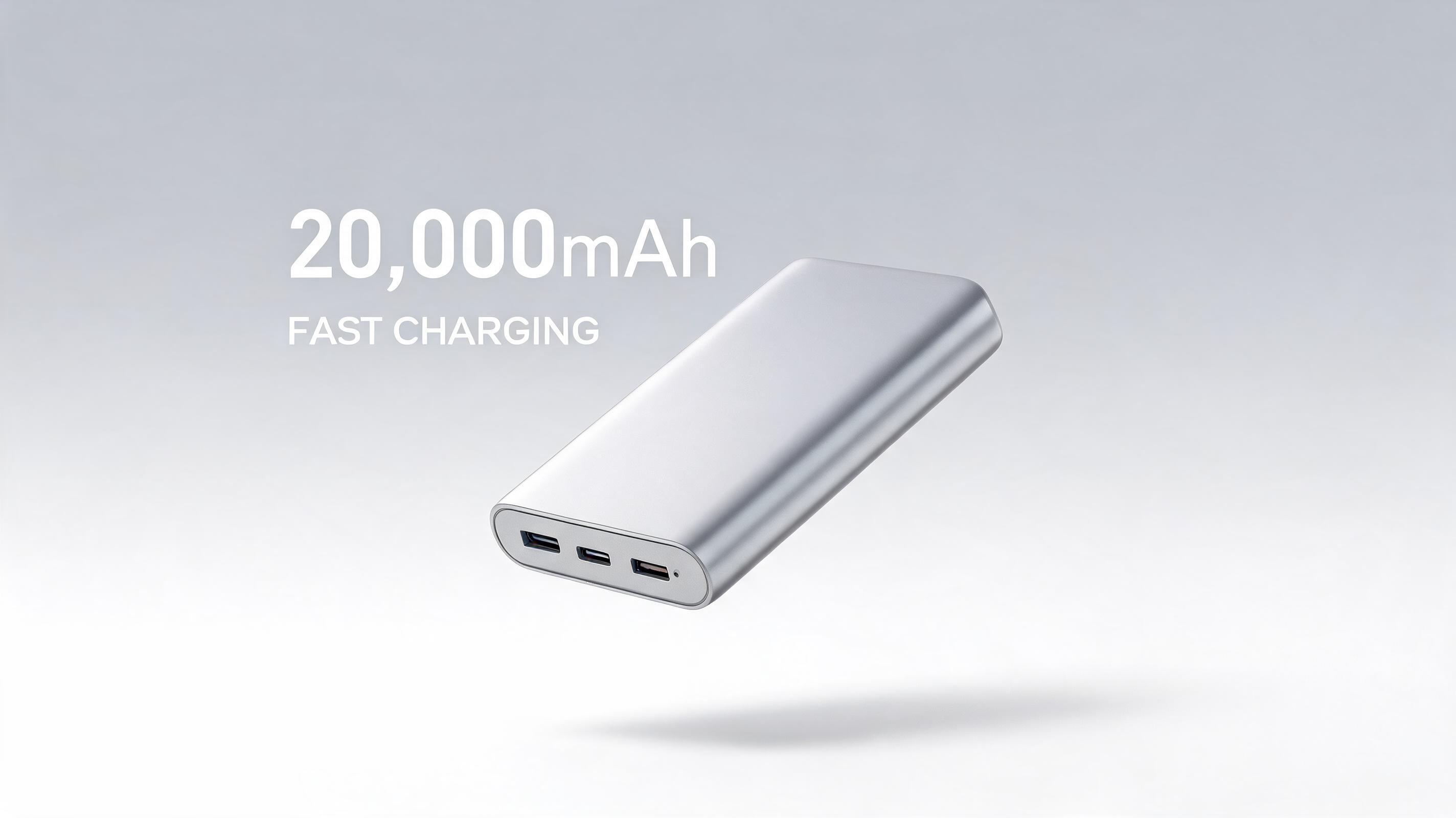 Vidéo de lancement de produit pour chargeur portable