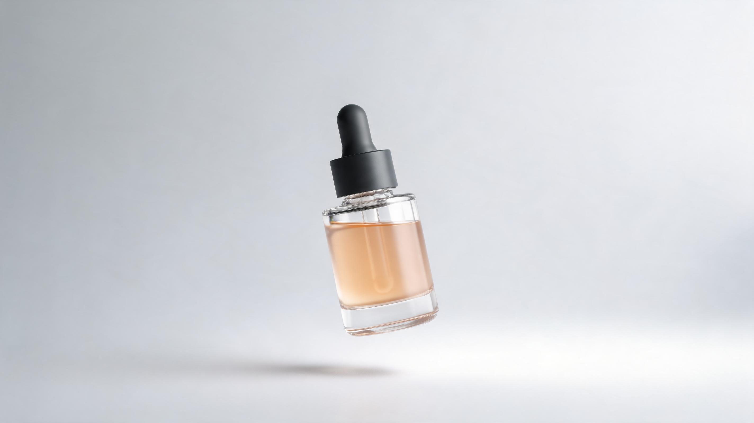 Vidéo de page produit pour sérum de soin de la peau