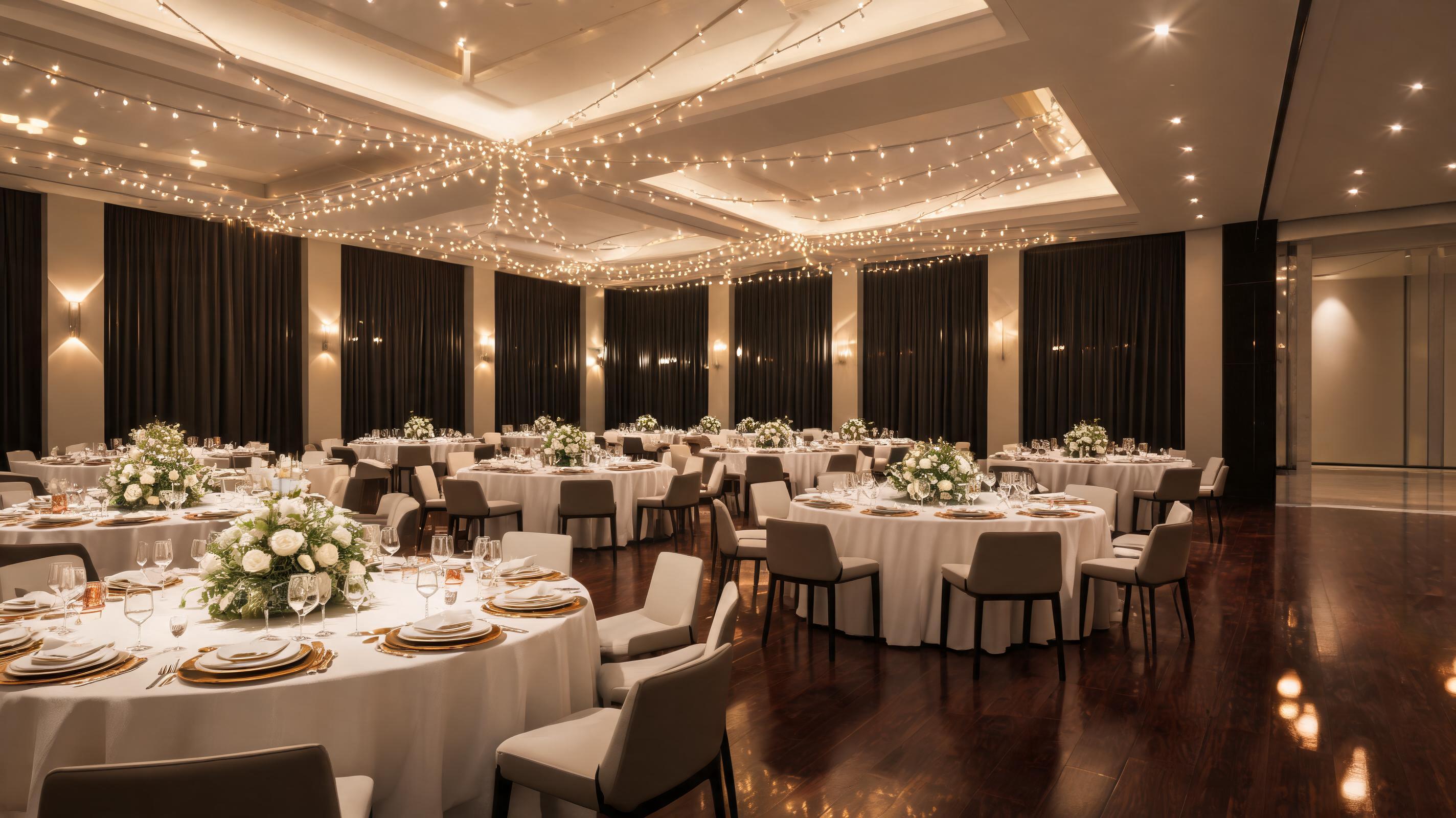 Vidéo d'espace de banquet privé