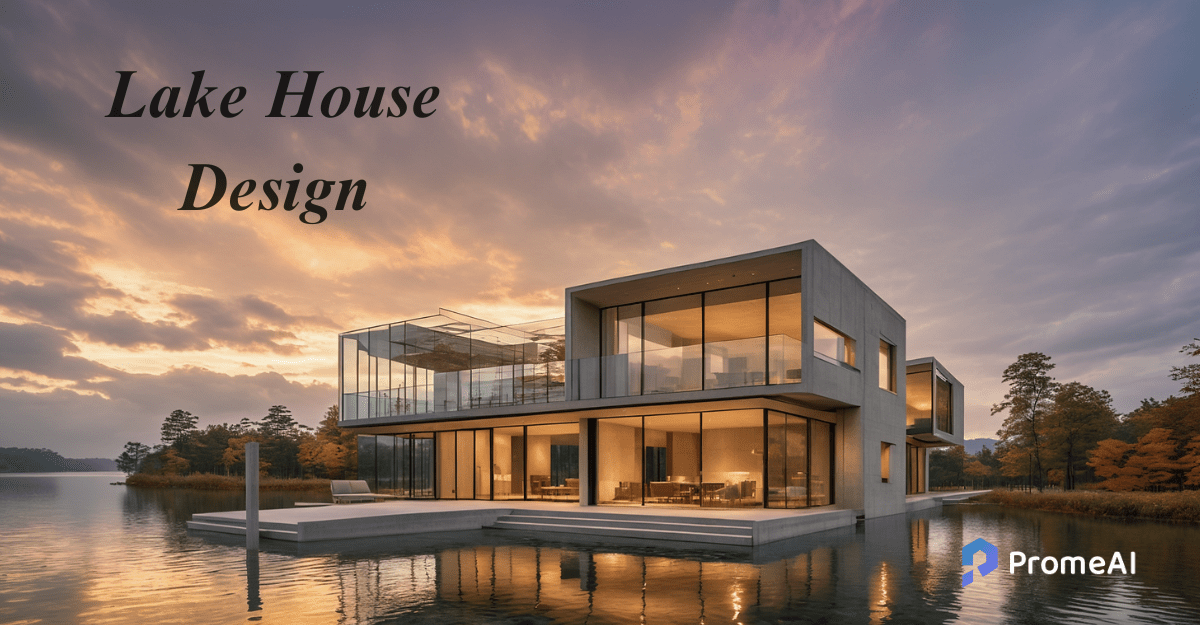 How to use AI for Lake House Designs