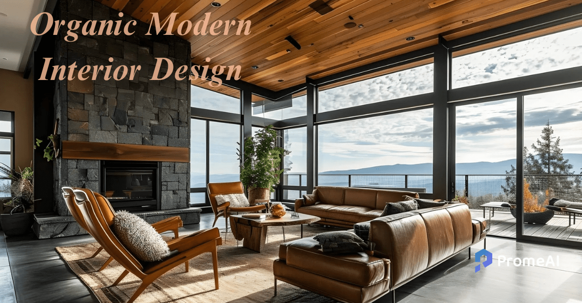 Embracing the Future with PromeAI’s Organic Modern Interior Design