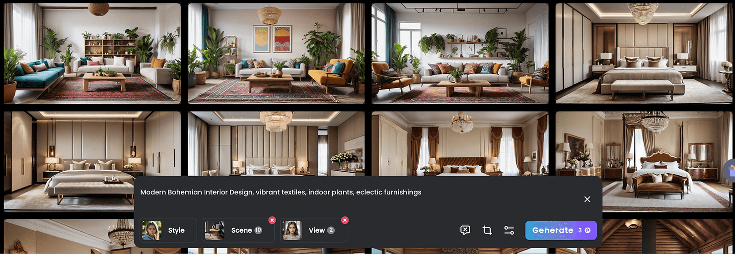 Modern Bohemian Interior Design