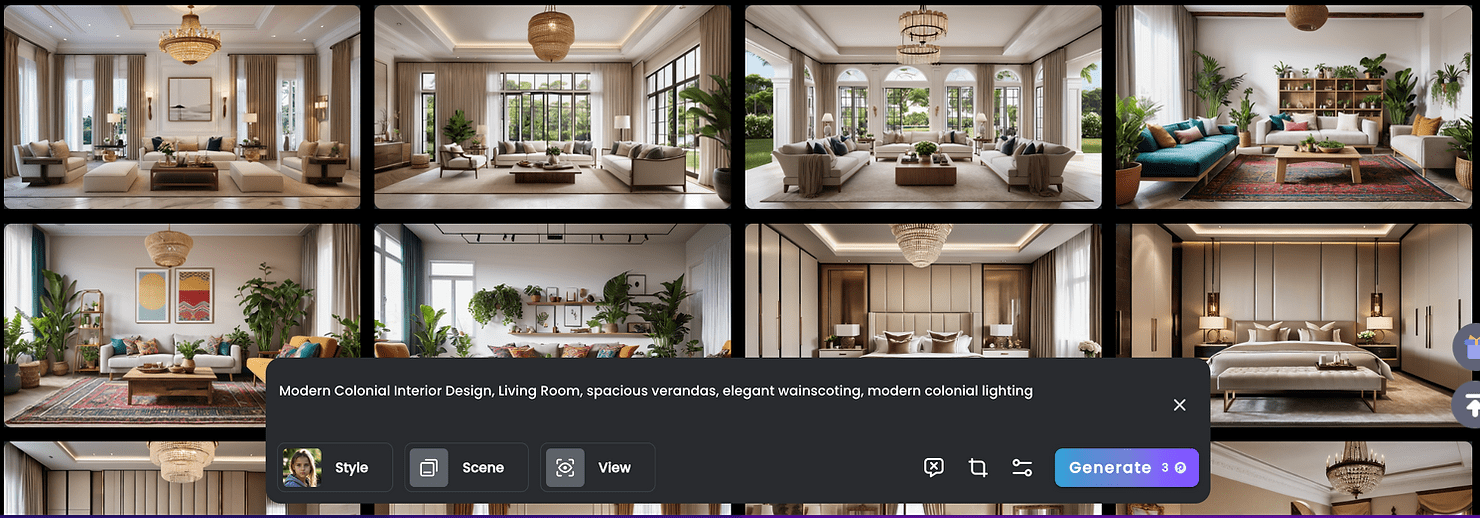 Modern Colonial Interior Design