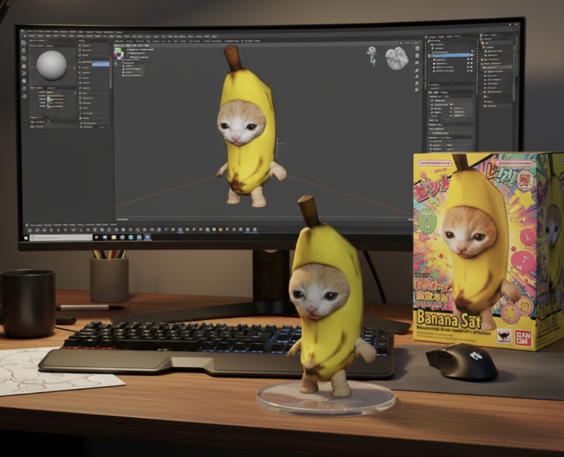 AI 3D character generator