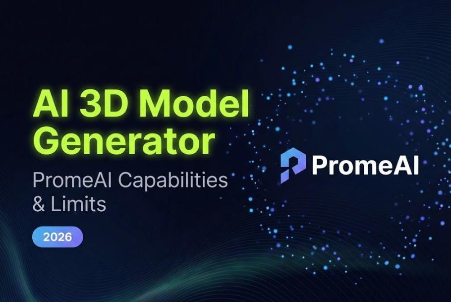 AI 3D Model Generator: PromeAI Capabilities & Limitations (2026)