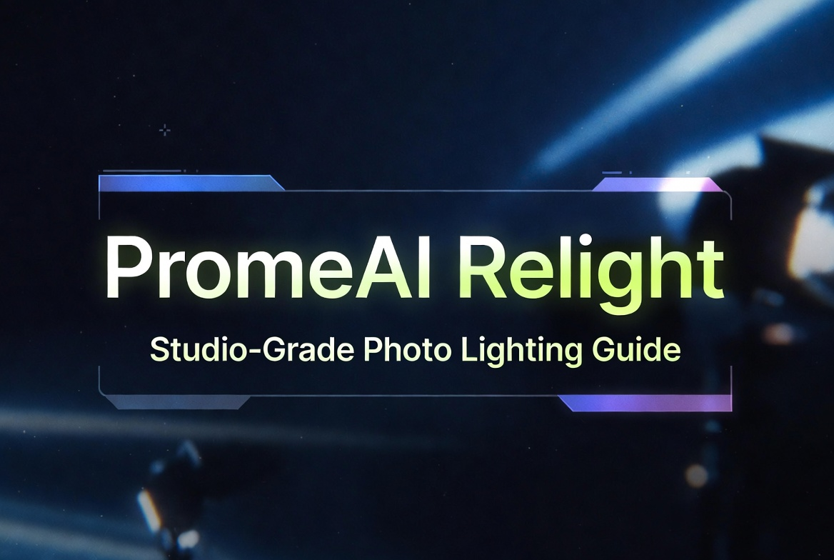 PromeAI Relight: Studio-Grade Photo Lighting Guide