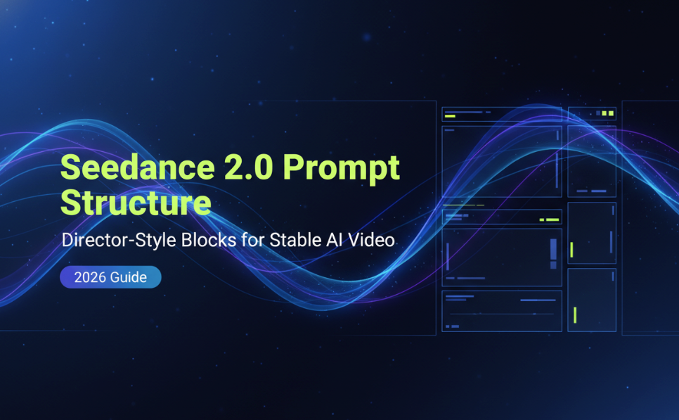 Seedance 2.0 Prompt Structure: Director-Style Blocks for Stable AI Videos