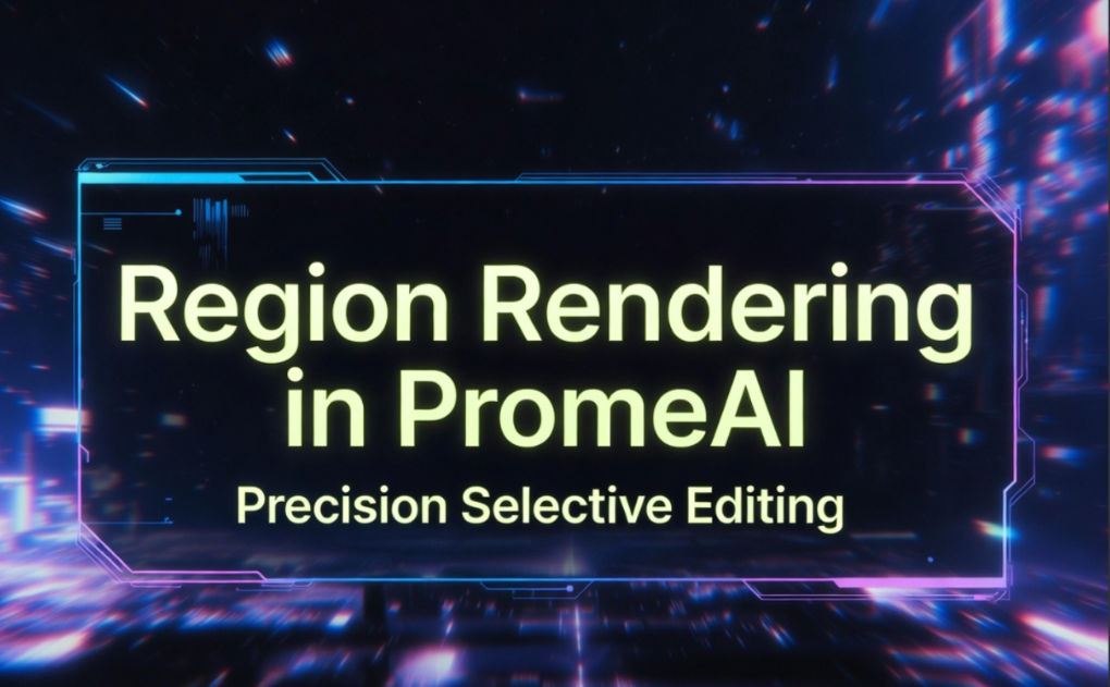 Region Rendering in PromeAI: Precision Selective Editing