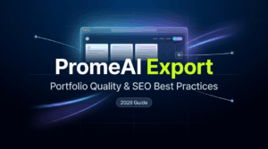 2026 digital guide for promeai export images portfolio web quality and SEO best practices.