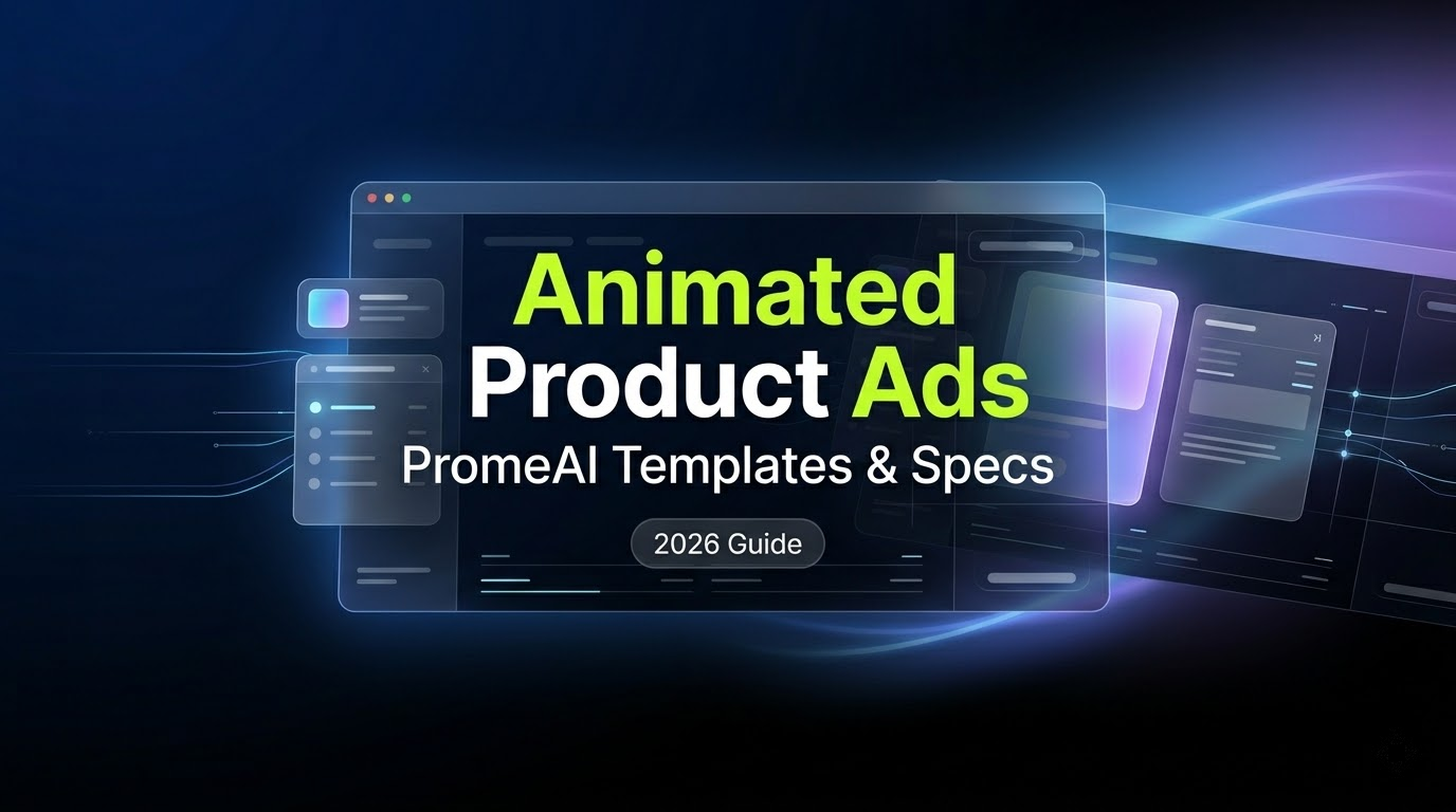 Animated Product Ads with PromeAI: Templates & Specs