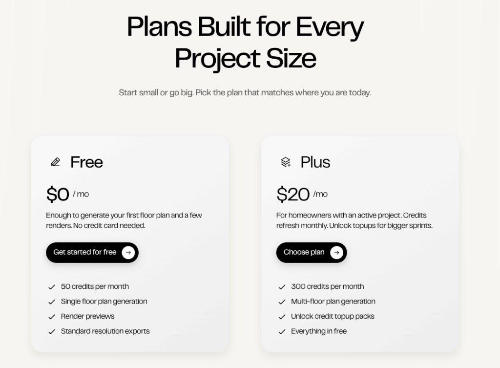 No maket.ai review is complete without analyzing pricing; comparing the Free tier to the twenty-dollar monthly Plus plan.
