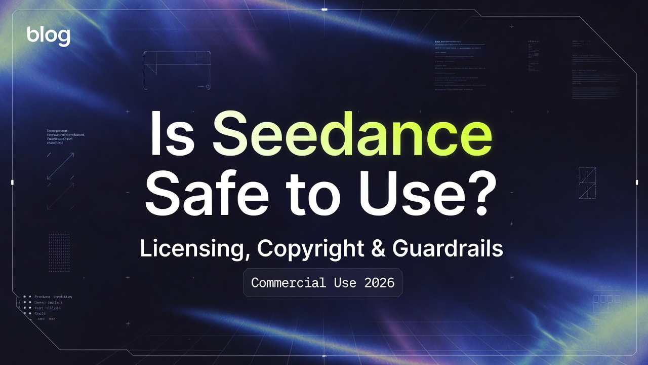 Is Seedance 2.0 Safe for Commercial Use? Licensing, Copyright & Practical Guardrails