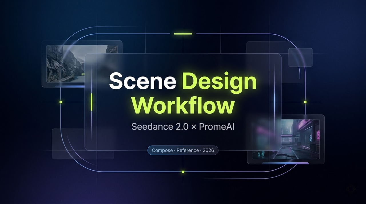 Seedance 2.0 Scene Design Workflow: Compose References in PromeAI Before You Generate