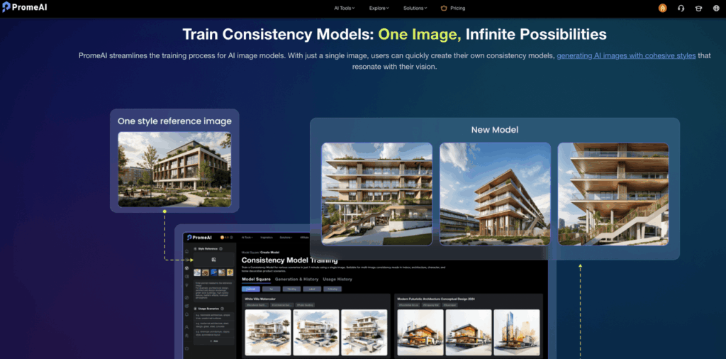 Train style consistency models for architecture using just one photo alongside seedance 2.0 image to video capabilities.