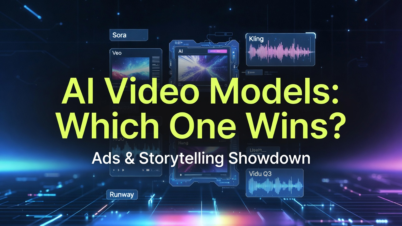 Vidu Q3 vs OpenAI Sora vs Veo vs Kling vs Runway: Which Model Fits Ads & Short Storytelling?