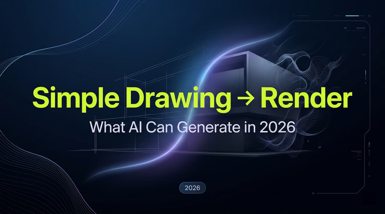 Simple Drawings as Design Inputs: What AI Can Render in 2026